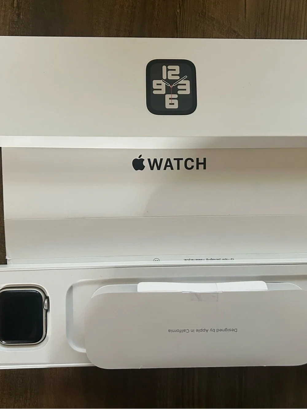 Apple Watch Silver Case with Black Display 🖤